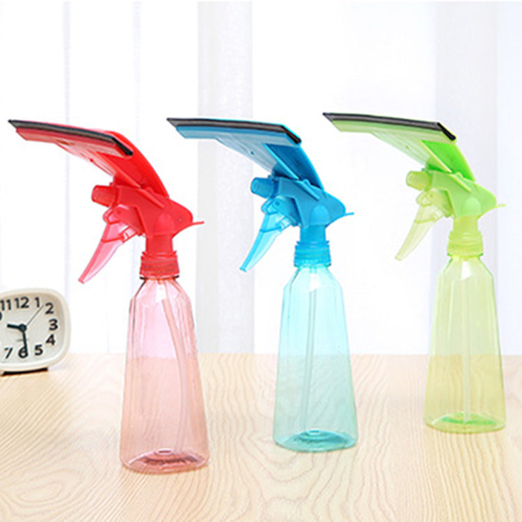 Glass Cleaning Brush with Water Spray