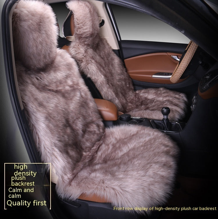 All-inclusive Car Seat Cover Plush Cushion