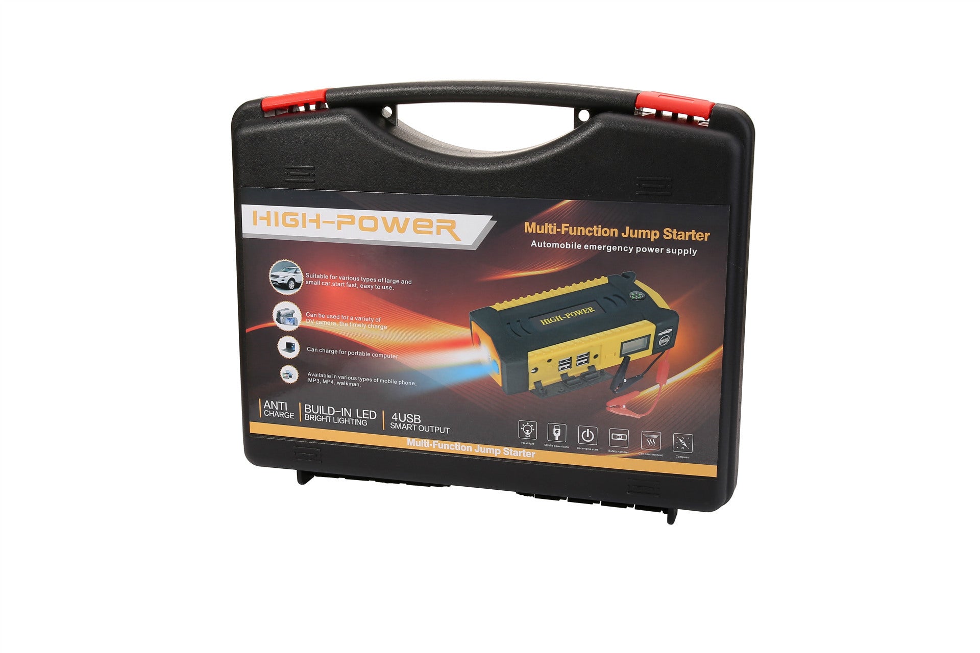 Multi-function car emergency start power supply