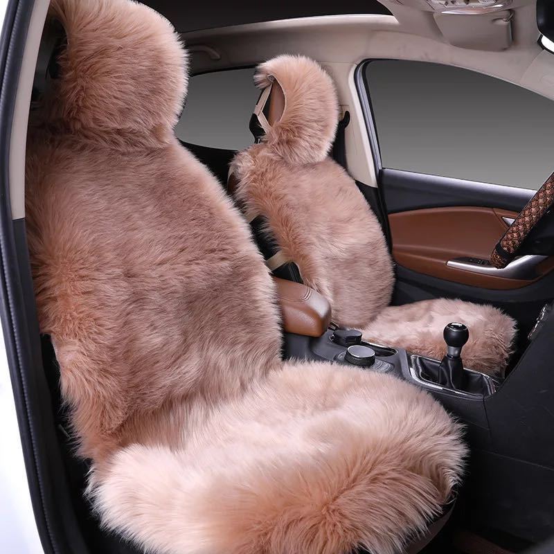All-inclusive Car Seat Cover Plush Cushion