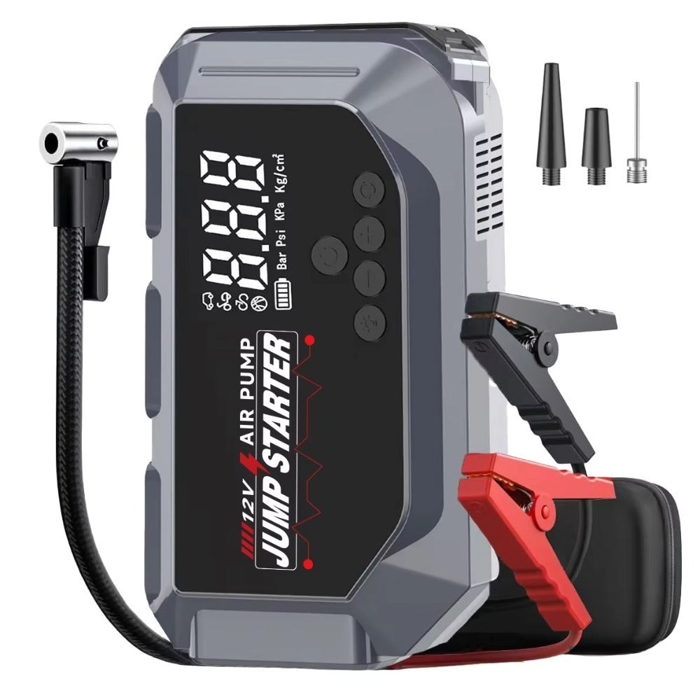 Car Battery Starter With Air Compressor 12V Car Battery