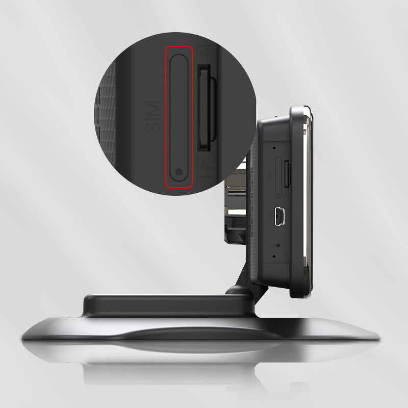 Intelligent Panoramic Positioning Driving Recorder