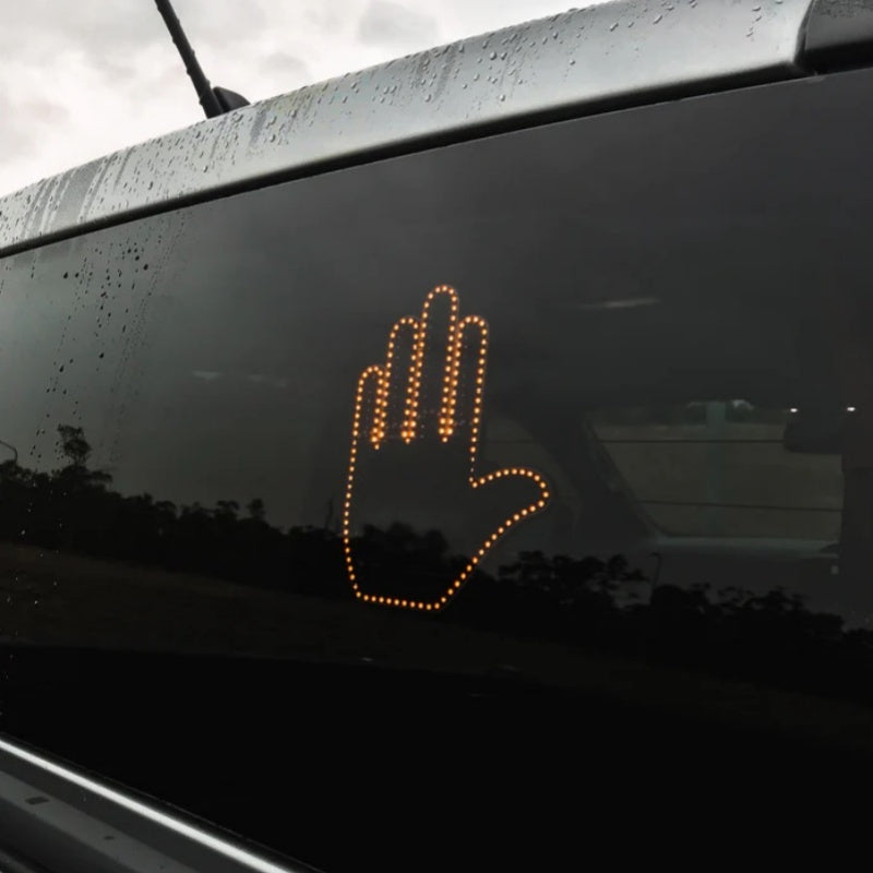 Illuminated Gesture Car Finger Light