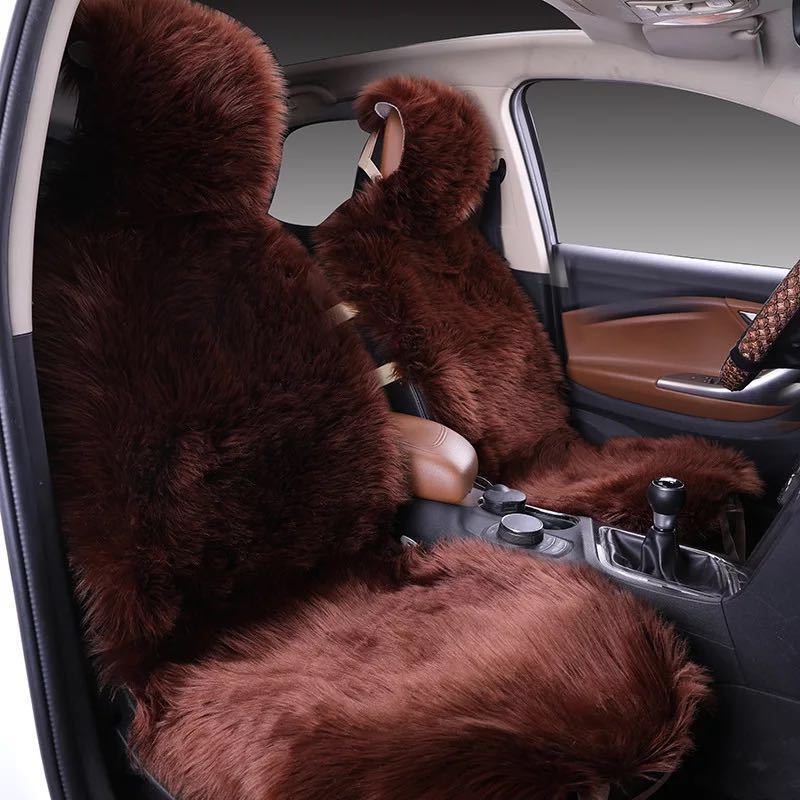 All-inclusive Car Seat Cover Plush Cushion