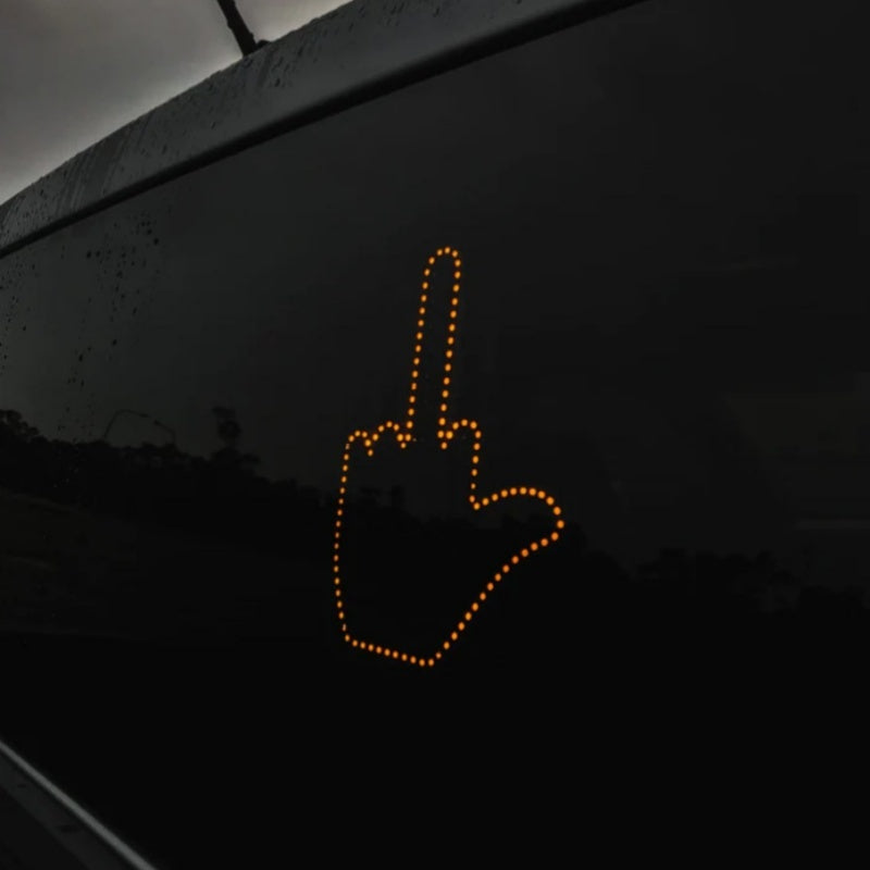 Illuminated Gesture Car Finger Light