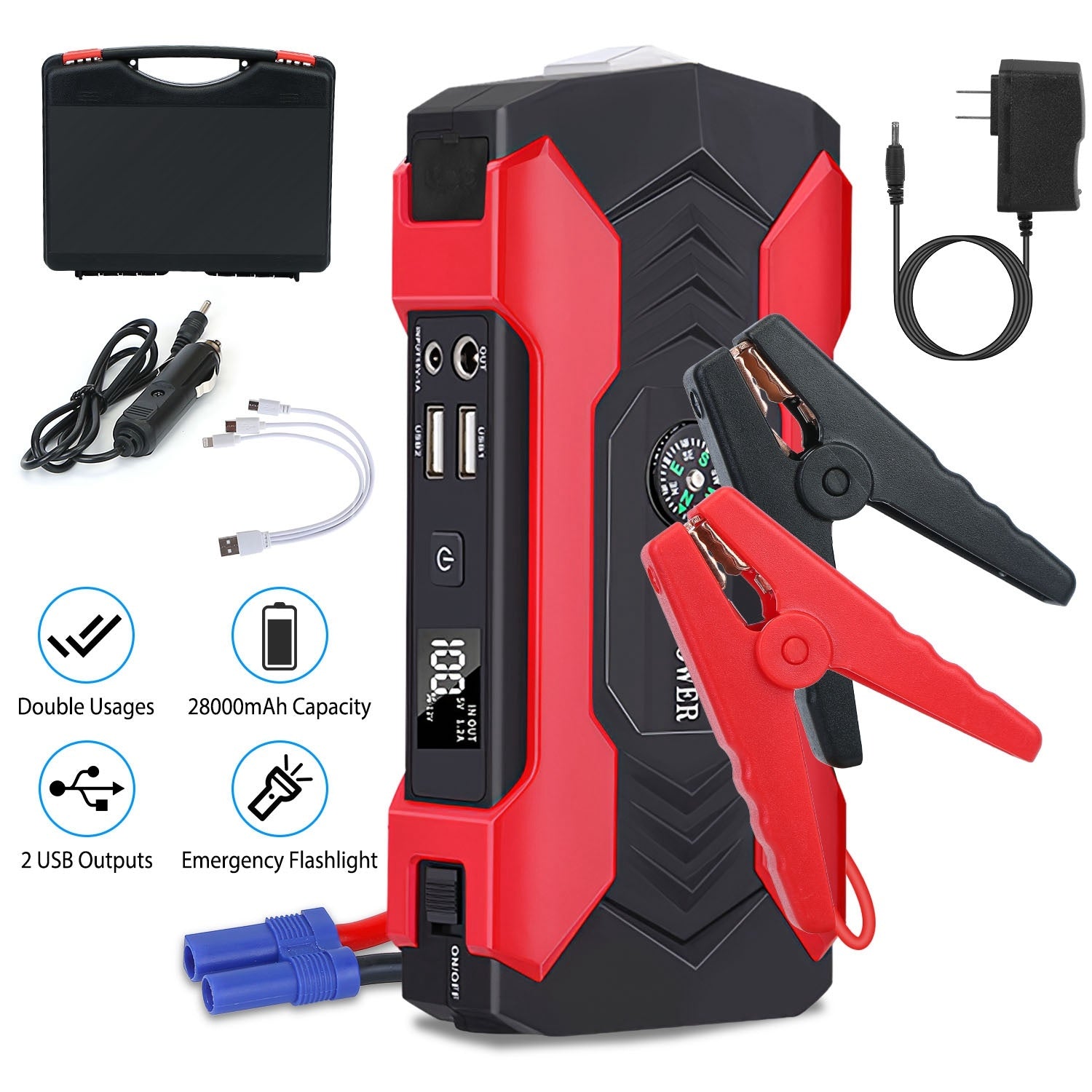 Car Jump Starter Booster 800A